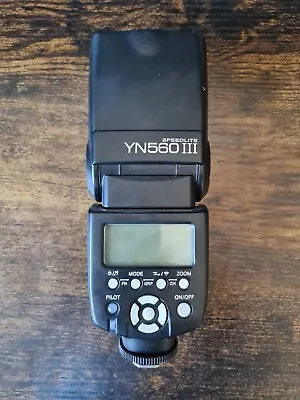 Yongnuo YN560 III Speedlite Flash - NOT WORKING • £20