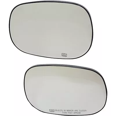 Set Of 2 Mirror Glasses Driver & Passenger Side Heated For Ram Van Truck Pair • $41.51