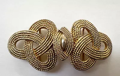 Vintage Mimi Di N Interlocking Belt Buckle/fisherman's Roping Knot/1994 • $45