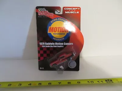 Racing Champions Dyno-Proven Performance 1970 Baldwin Motion Camaro Red 1:64 MOC • $8