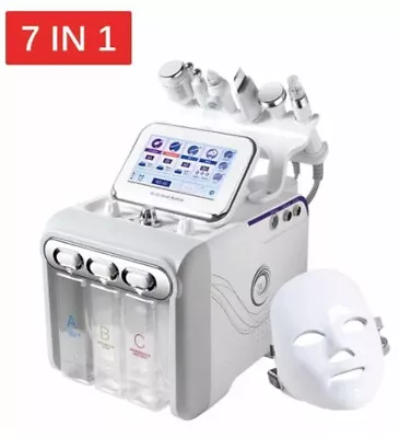 Dermabrasion Aqua Peel Clean Face Hydro Water Oxygen Beauty Kit 6in1 7in1 • £209.99