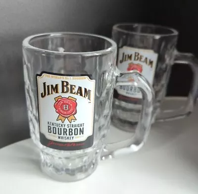 Jim Beam Whisky Santory High-Ball DrinkMug Glass Cup Sasaki Glass 380ml Set Of 2 • $80.69