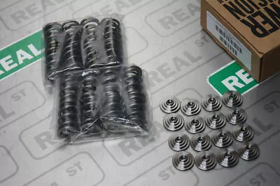 GSC B16A B18C Dual Valve Spring Set With Ti Retainer Kit High Rev 97lb 5049 • $335.56