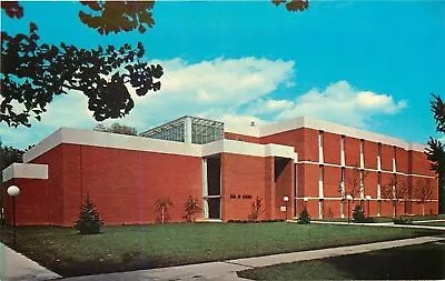 Marion Indiana~Hall Of Science~Marion College~1960s Postcard • $5.25