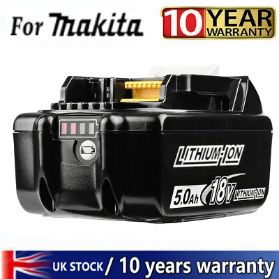 £25.99 • Buy 18V For Makita BL1850 B 18 Volt 5.0Ah LXT Li-Ion Cordless Battery BL1860 BL1830 
