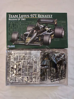 1/20 F1 Team Lotus 97T Renault Belgium GP 1985. Fujimi. • £71.92