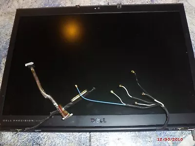 £39.86 • Buy Dell Precison 17  M6500 Genuine Matte LCD Screen Complete Assembly W HINGES