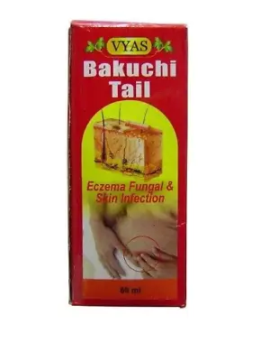 Herbal Vyas Bakuchi Tail 60 Ml Natural Ayurvedic Oil  Psoriasis Eczema Vitiligo • $10.99