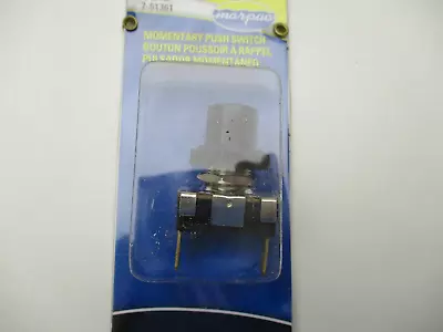 7-51361 Marine Horn Button Momentary Push Mini Switch With Boot • $8.99