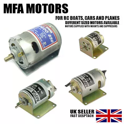 MFA Range RC Boat Car Plane Electric Motor 5 Pole Remote Control High Quality • £9.99