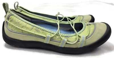 Privo Clark's Women's Mary Janes Shoes Green Leather Trail Hiking 9 M • £21.18