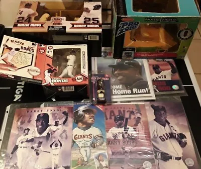 Huge Lot  Bonds  Giants Of The Homerun  Willie Mays  660 Photos Action Figure • $95