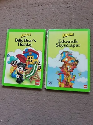 2 Lego Fabuland Hardback Books Edward's Skyscraper Billy Bear's Holiday • £6.99