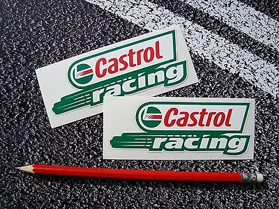 CASTROL OIL Classic Racing Stickers Motorcycle / Car F1 Lemans  Moto Gp BTCC  • £2.32