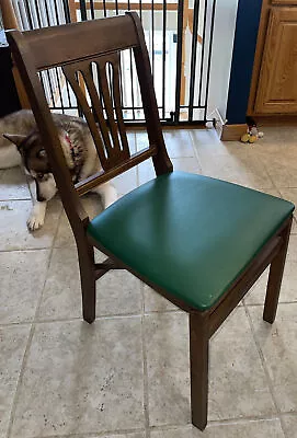 Vintage Stakmore Retro Folding Chair. Green. • $19.64