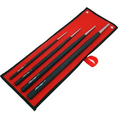 Neilsen 4pc Extra Long Taper Nail Punch Set Mechanical Metal Holes Drill Punches • £18.89