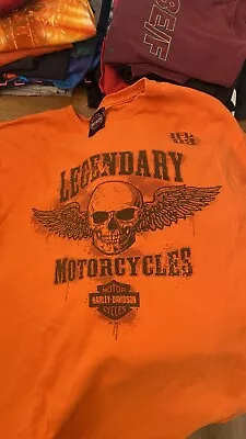 Harley Davidson Motor Cycles T Shirt Large • $16