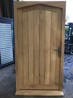 Front Door & External Door Frame Set Solid European Oak 1020mm X 2075mm • £3145