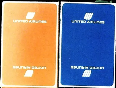 United Airlines 1970's Playing Cards NIB Vintage (set Of 2) • $7