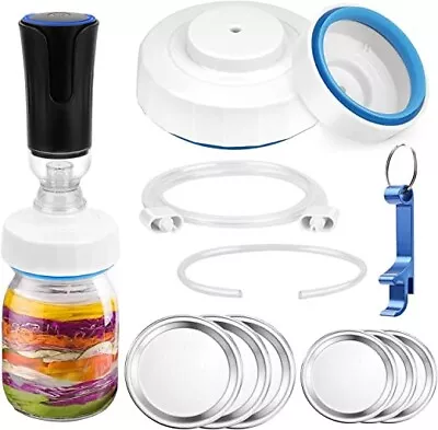 $24.99 • Buy Mason Canning Jar Sealing Kit Vacuum Sealer For Use With Regular & Wide-mouth