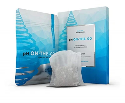 £23.68 • Buy PH ON-The-GO Alkaline Water Filter Pouch- Portable Alkaline Water Filtration For