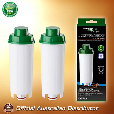 $31.49 • Buy 2 X Delonghi DLS C002 Premium Compatible Coffee Water Filter - Replaces SER 3017