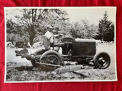 Big Vintage Car Pictures. Model A Truck Converted For Farming.  12X18 B/W • $8