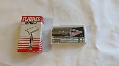 Feather Portable Safety Razor Vintage RARE • $300