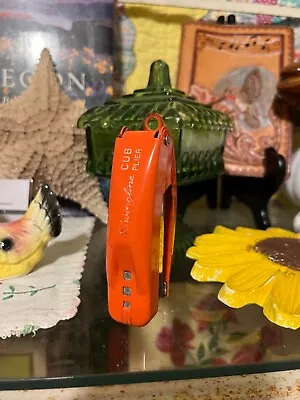 MCM Stapler - Rare Vintage Swingline Cub Plier Stapler - Orange • $8.95