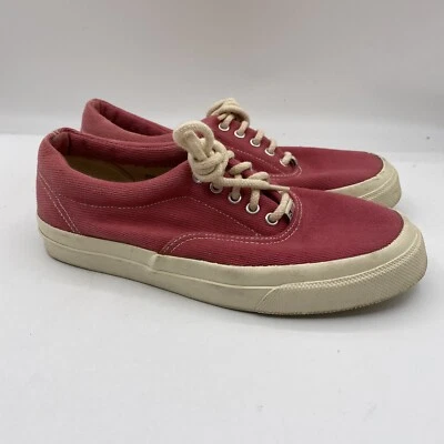 $18.70 • Buy Vintage Polo Ralph Lauren Pink Canvas Tennis Shoes Sneakers Women’s Size 8.5 (19