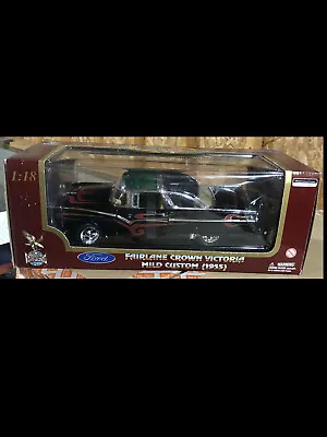 1955 Ford Crown Victoria 1:18 Black 92139 • $74.95