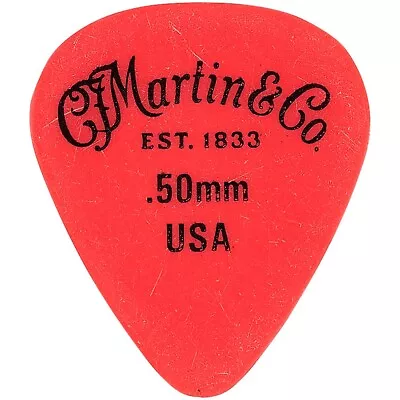 Martin Delrin Guitar Picks .50 Mm 12 Pack • $6.49