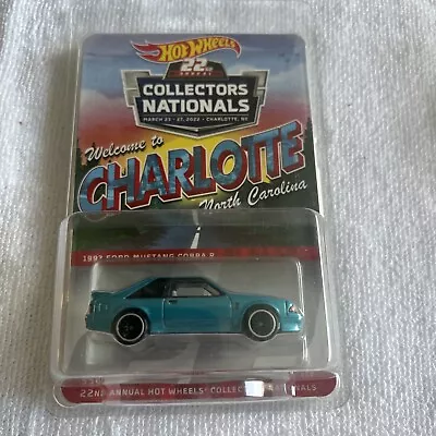 Hot Wheels 2022 22nd Nationals  Dinner 1993 Mustang Cobra R #2316 • $185