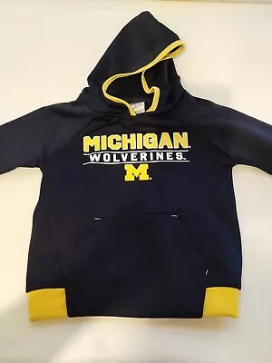 NWT Michigan Wolverines Size 4T Toddler Hoodie Boys / Girls Football • $19.99