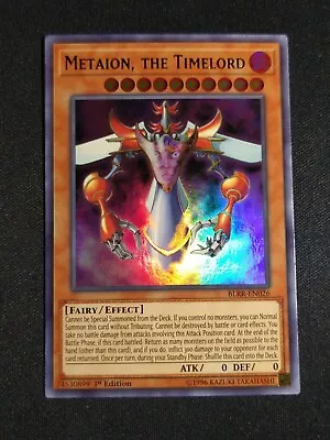 Yu-Gi-Oh! Metaion The Timelord BLRR-EN026 1st Edition Ultra Rare NM • $2.50