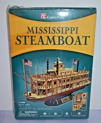 CubicFun 3D Puzzle Vessel Ship MS Steamboat Models Toys Building Kit NEW SEALED  • $11