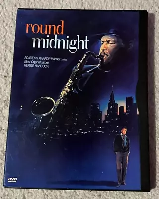 Round Midnight DVD REGION 1  Herbie Hancock Dexter Gordon • £0.99