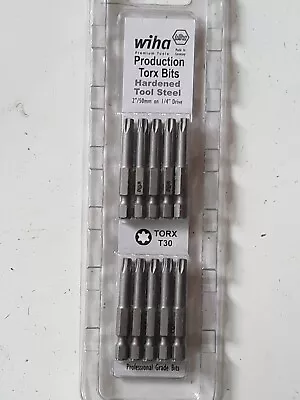 Wiha 74533 Torx Bit T30 - 50mm - 10 Pack • $9.75