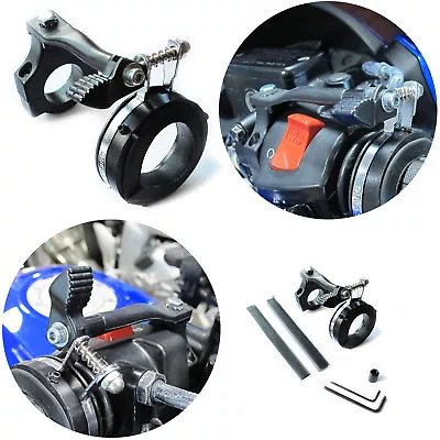 Motorcycle Handlebar Cruise Control Universal Clamp On Riding Comfort • £30.75