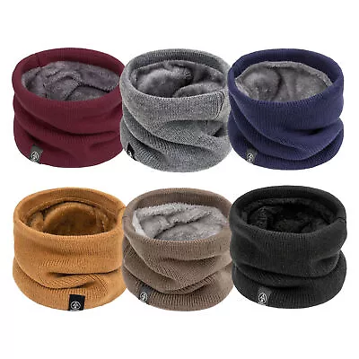  Men's And Women's Tubular Scarves Winter Wool Scarves Men's And Women's Fleece • $9.35