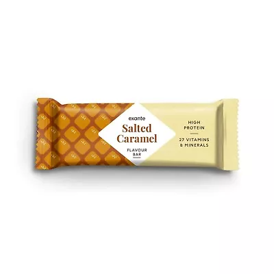 £26 • Buy Exante Salted Caramel Bars X10 - Meal Replacement