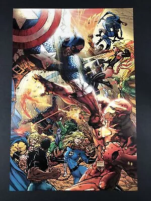 Civil War #7 Variant COVER Marvel Comics Civil War Poster 10.5x16 Michael Turner • $16.16
