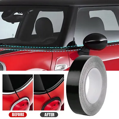 2cm*10M Car Window Trim Vinyl Film Door Waistline Sticker Decal For Mini Cooper • $6.98