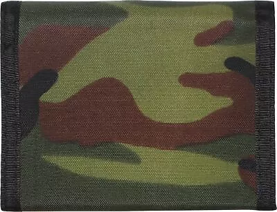 Tactical Camo Trifold Wallet Nylon Army Commando Military Camouflage Tri-Fold • $9.99