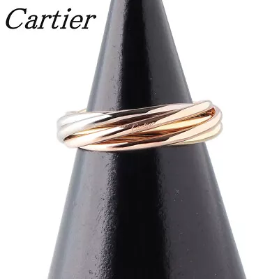 Cartier Trinity Ring XS 7 Strands Current Model 51 AU750 Three Colors Card • £1379.16