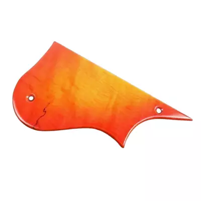 Red To Yellow Color Maple Wood Mandoline Guitar Pickguard • $9.99