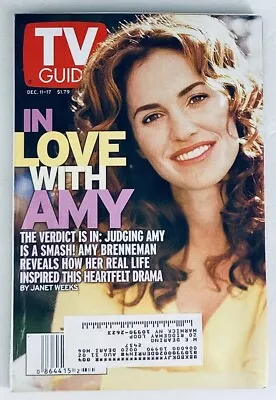 TV Guide Magazine December 11 1999 Amy Brenneman NY Metro Ed. • $9.95