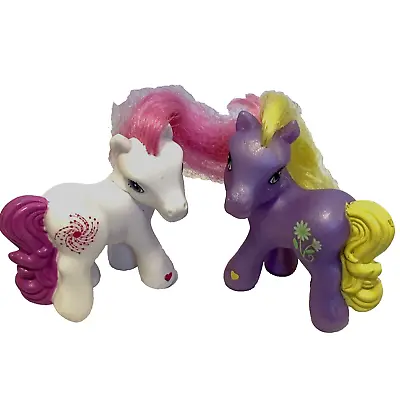 My Little Pony  Daisyjo And Star Swirl G3  2005 McDonalds Hasbro Lot Of Two • $8