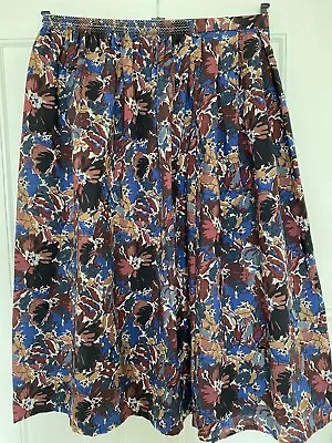 Liberty Plus 100% Wool Skirt 12-14 & Matching Scarf/belt • £19.99