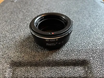Minolta MD MC Lens To CANON EOS M Mirrorless Camera Adapter Fits M5 M6 M50 M100 • $15